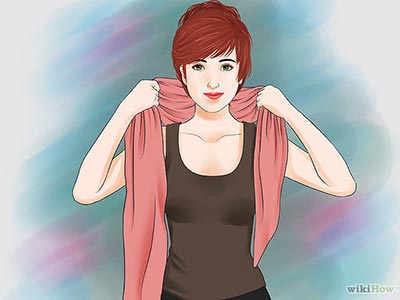 10 روش بستن شال مجیک اسکارف دور گردن
